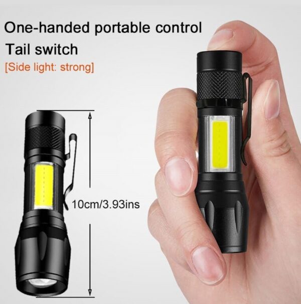 Pocket Size Led Chargeable Torch light