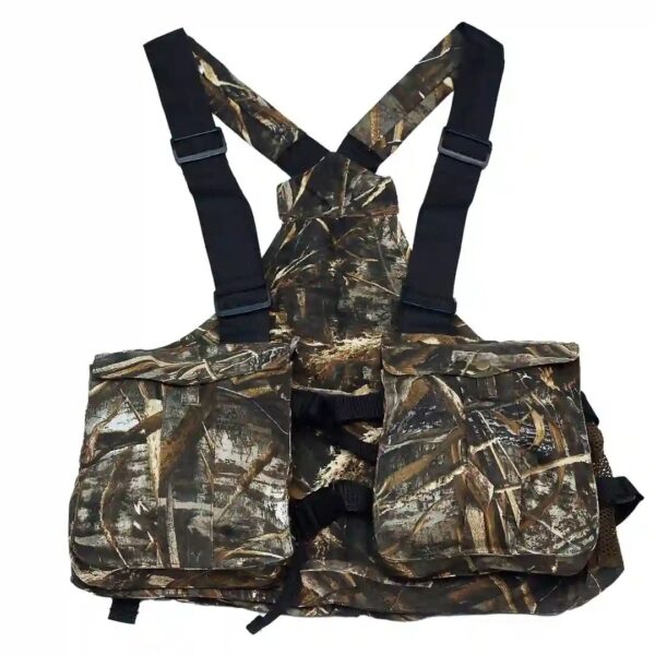 Camouflage Jungle Tree Print Game Straps Vest