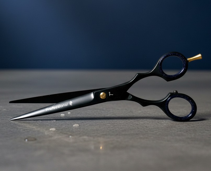 Barber Caesar Stainless Steel Hair Cutting Scissor by Wazirabad Handicrafts. Expertly handcrafted in Wazirabad - Image 3