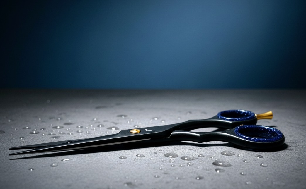 Barber Caesar Stainless Steel Hair Cutting Scissor by Wazirabad Handicrafts. Expertly handcrafted in Wazirabad - Image 2