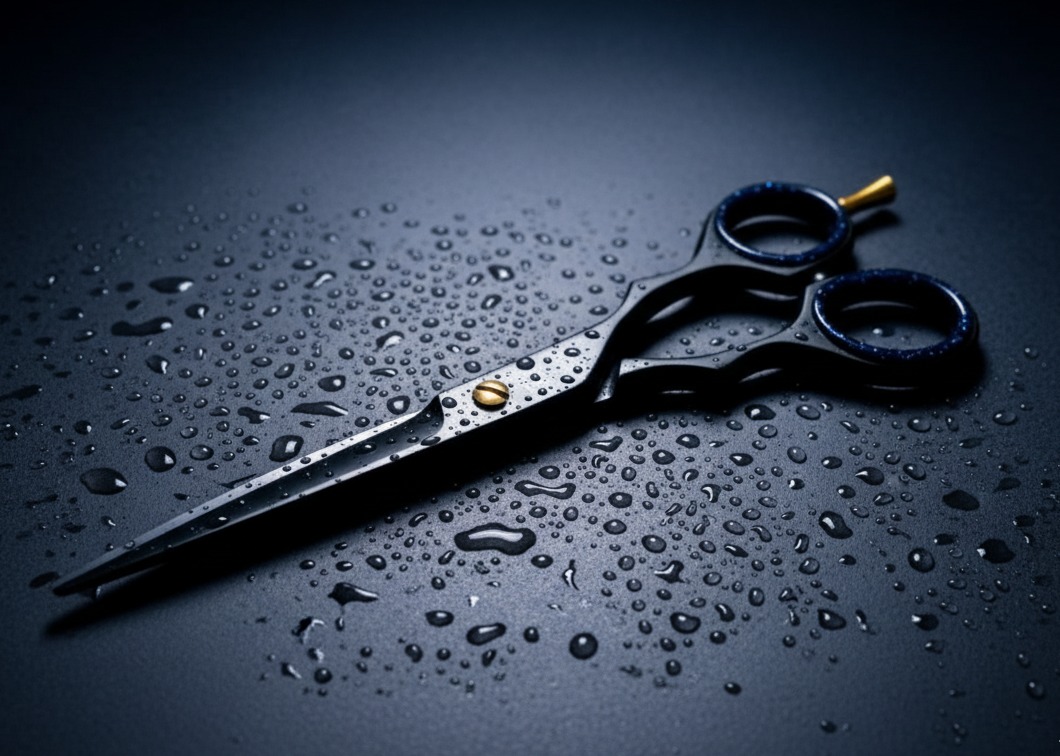 Barber Caesar Stainless Steel Hair Cutting Scissor by Wazirabad Handicrafts. Expertly handcrafted in Wazirabad